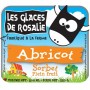 Sorbet Abricot plein fruit - les glaces de rosalie - 500ml